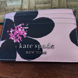 ♠️ kate spade cameron grand flora card holder